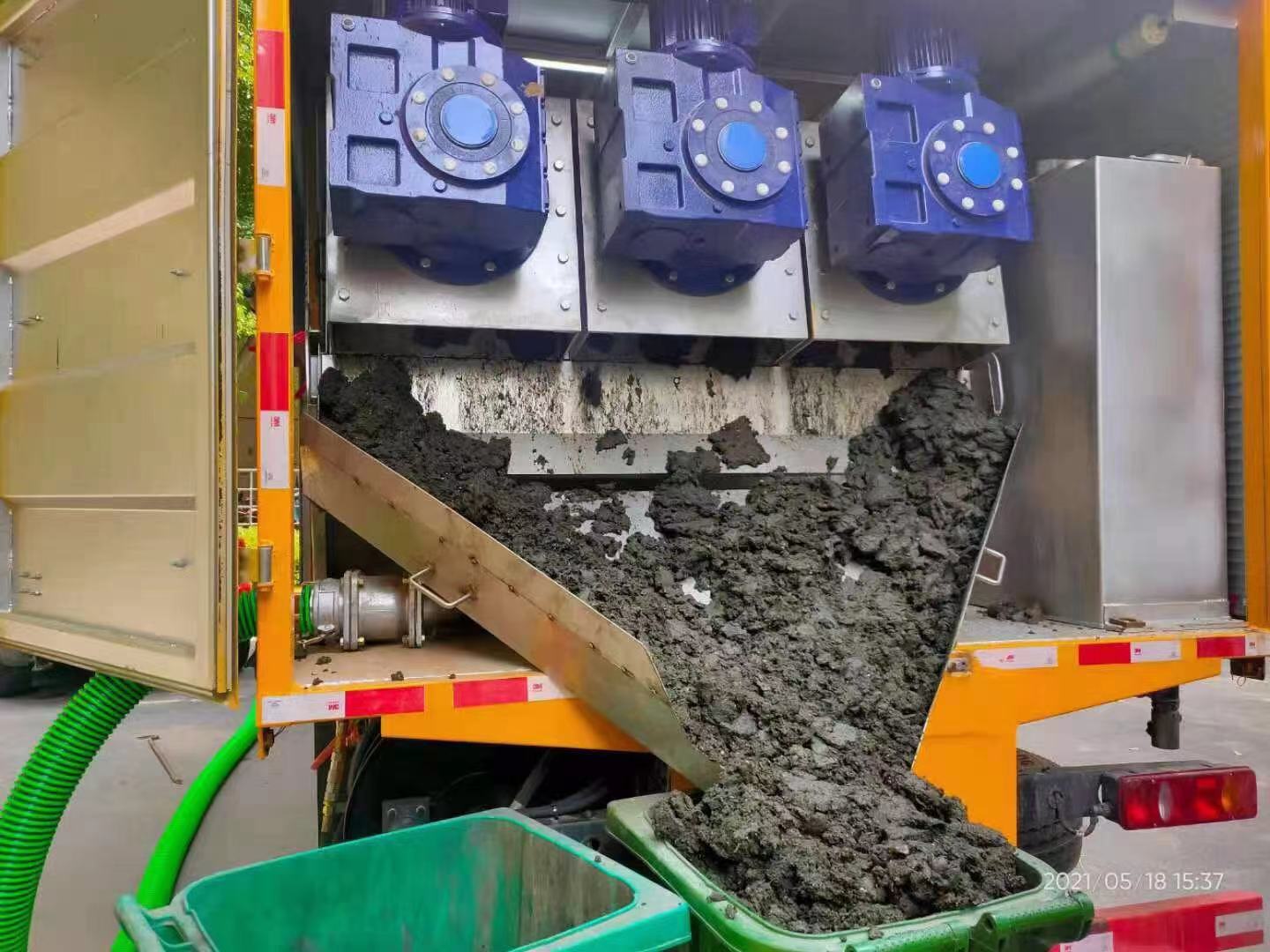 焦作化粪池清掏城市维护站-泥浆净化干湿分离处理